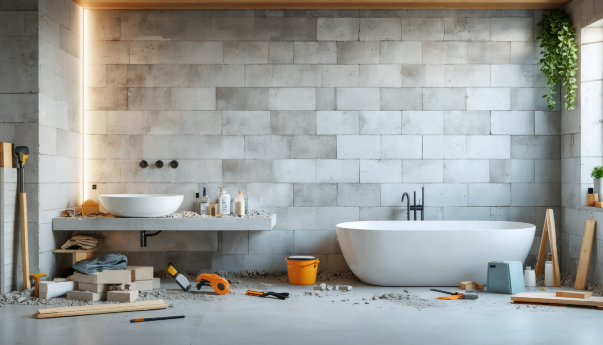 découvrez comment installer et entretenir durablement le béton cellulaire dans votre salle de bain grâce à notre guide complet et facile à suivre.