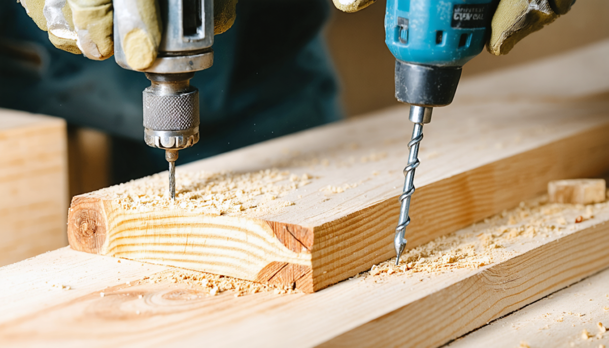 découvrez comment éviter de fendre le bois grâce à l'art du pré-perçage et au contrôle précis du couple, pour une fixation solide et impeccable à chaque projet.
