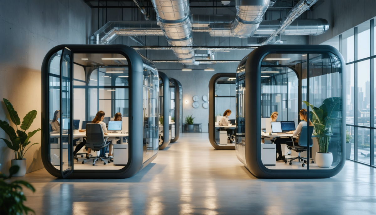 découvrez comment les cabines de bureau améliorent la concentration et augmentent l'efficacité au travail en offrant un espace isolé et silencieux, idéal pour se focaliser et optimiser la productivité.
