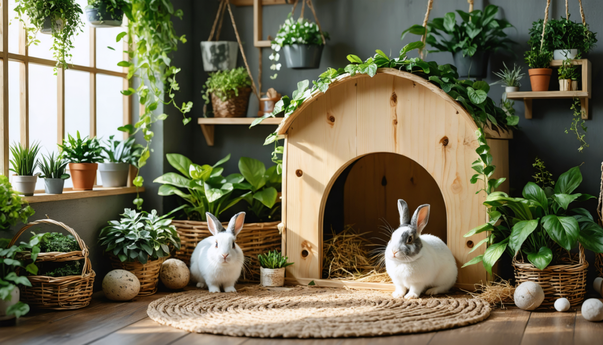 découvrez notre guide complet pour aménager un espace idéal et sécurisé, créant ainsi un véritable havre de paix pour votre lapin de compagnie.