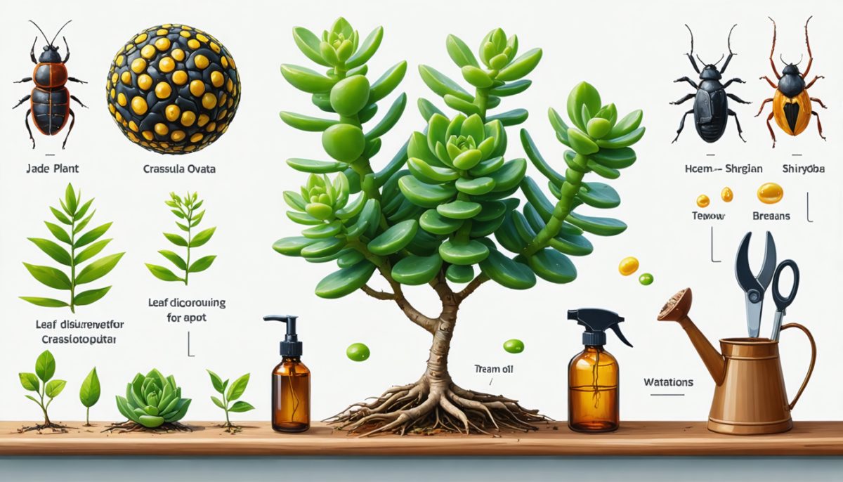 découvrez notre guide complet pour identifier et traiter efficacement les troubles courants de l'arbre de jade, afin de préserver sa santé et sa beauté.
