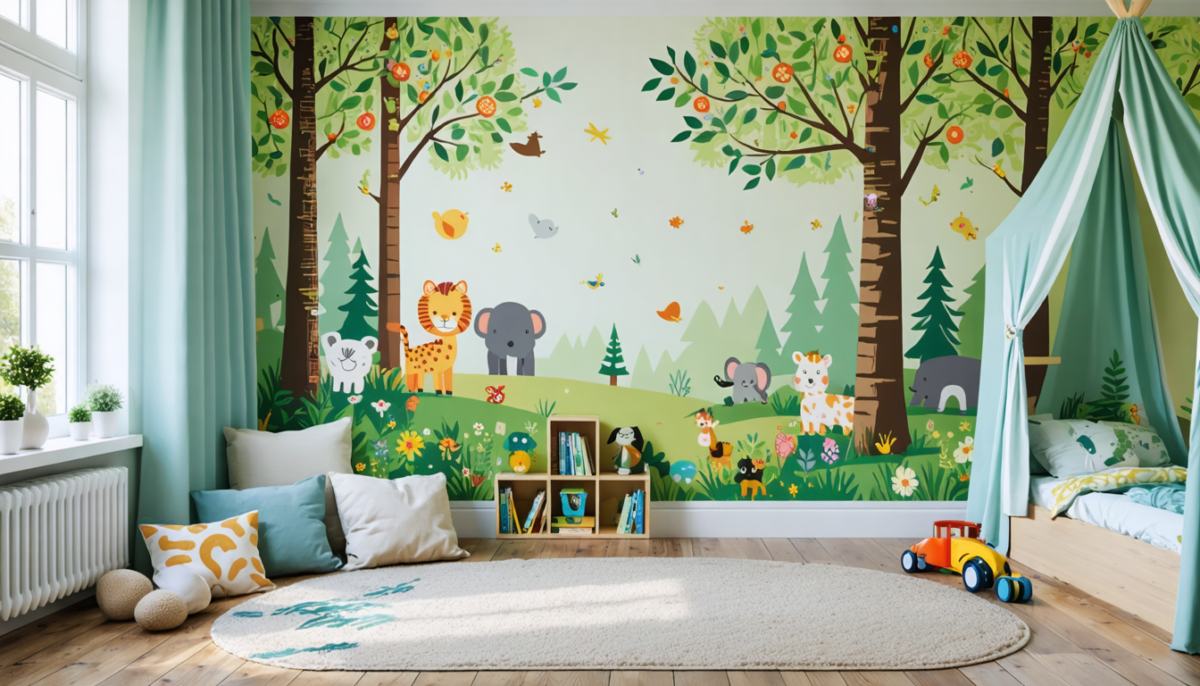 découvrez les nouvelles tendances de papiers peints pour sublimer la chambre des enfants, avec des designs modernes et colorés qui créent un espace ludique et chaleureux.