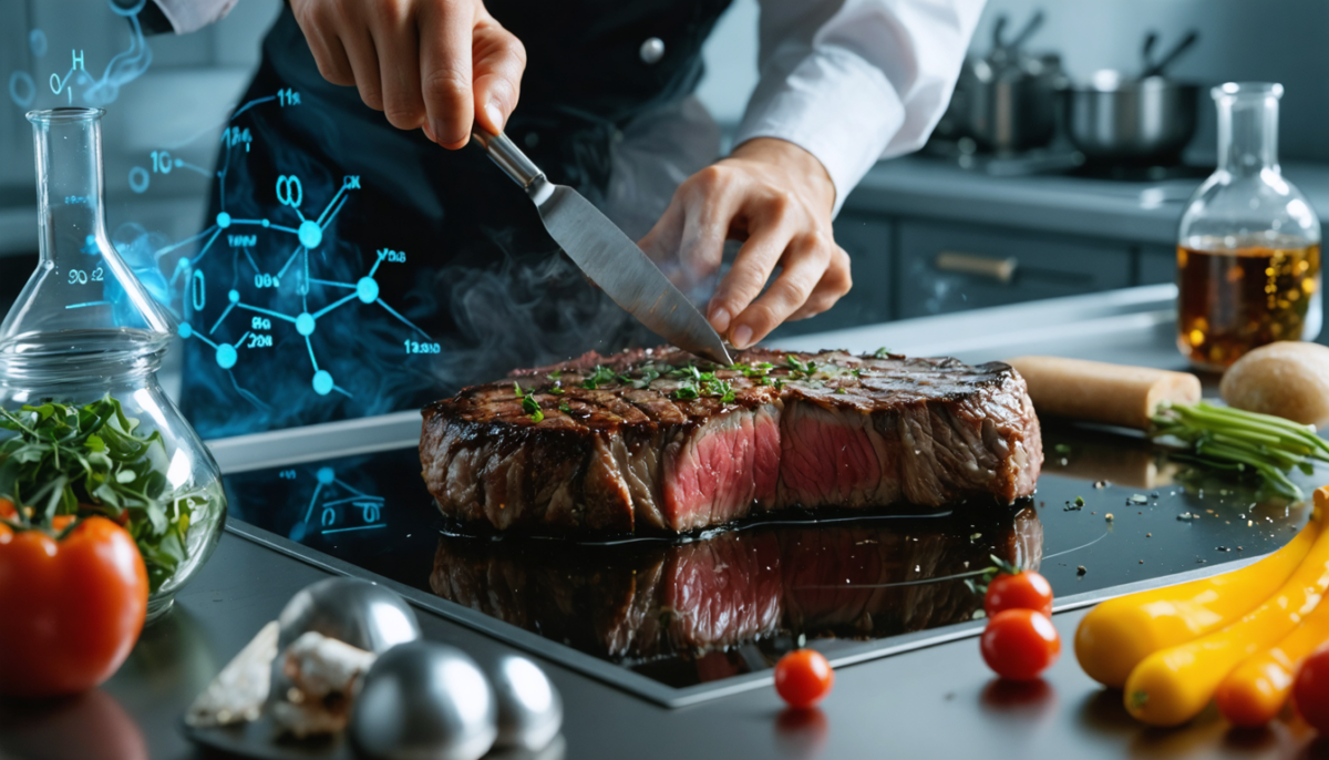 découvrez comment maîtriser l'alchimie de la cuisson en alliant science et art pour sublimer vos viandes avec des techniques précises et savoureuses.
