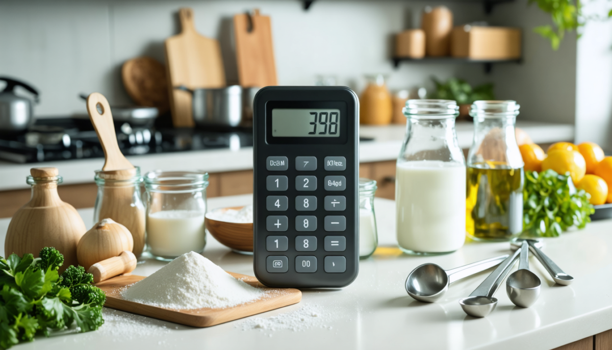 découvrez notre calculatrice de conversion grammes en millilitres, l'outil numérique parfait pour réussir vos recettes avec précision et facilité.