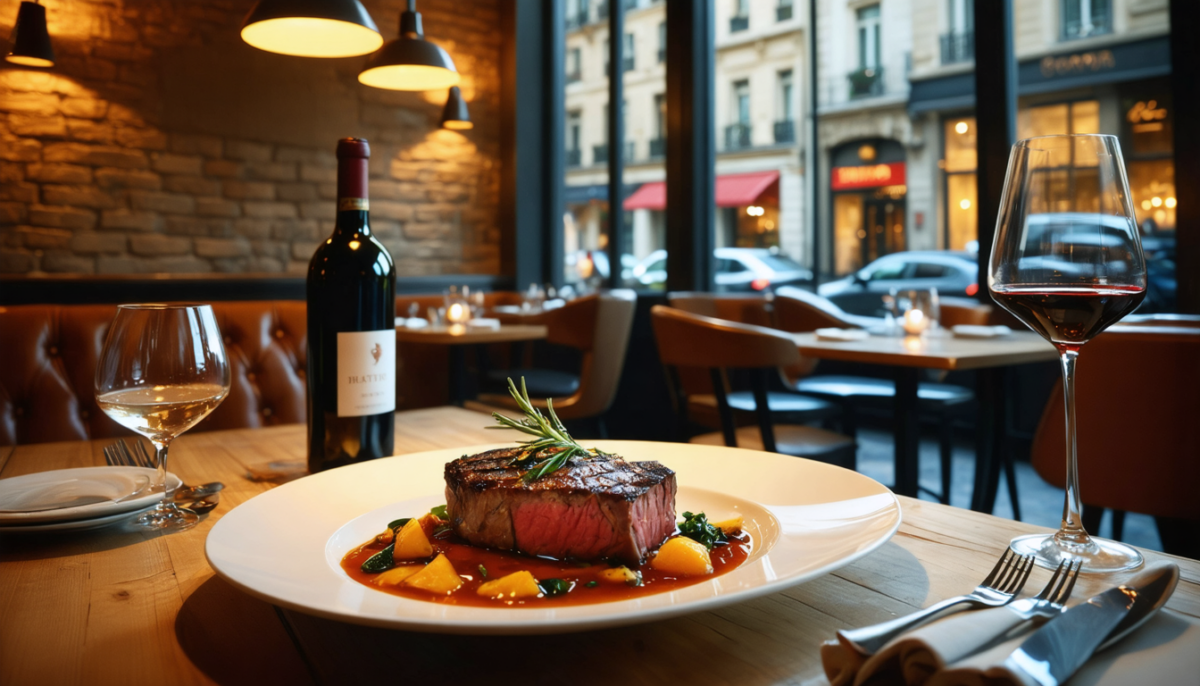 découvrez une aventure gourmande unique dans un steakhouse au cœur de paris, alliant saveurs authentiques et ambiance exceptionnelle.