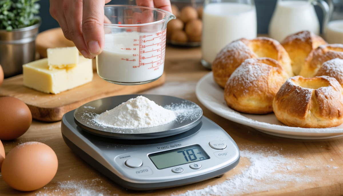 découvrez comment convertir facilement les tasses en grammes pour préparer un yorkshire pudding parfait, en suivant les traditions culinaires britanniques.