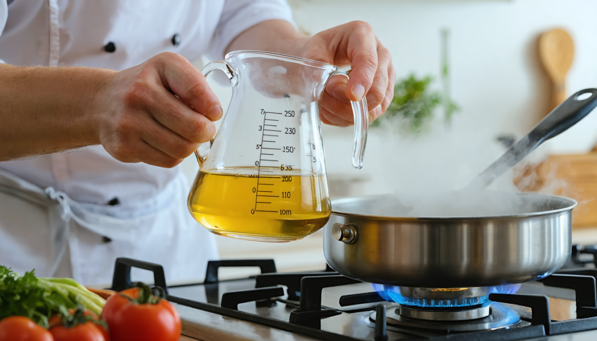 découvrez comment mesurer précisément 250 millilitres, soit 1/4 de litre, pour réussir un déglaçage parfait grâce aux astuces du saucier.