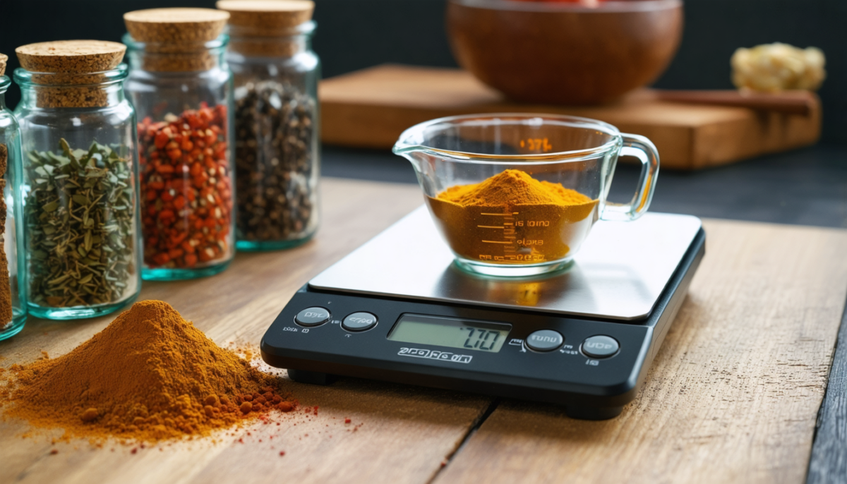 découvrez comment convertir avec précision les millilitres en milligrammes pour vos épices rares, assurant des dosages exacts et des saveurs parfaites à chaque utilisation.