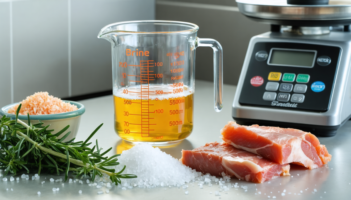 apprenez à préparer précisément 500 ml de saumure en décilitres pour sublimer parfaitement vos viandes fumées et garantir une saveur optimale.