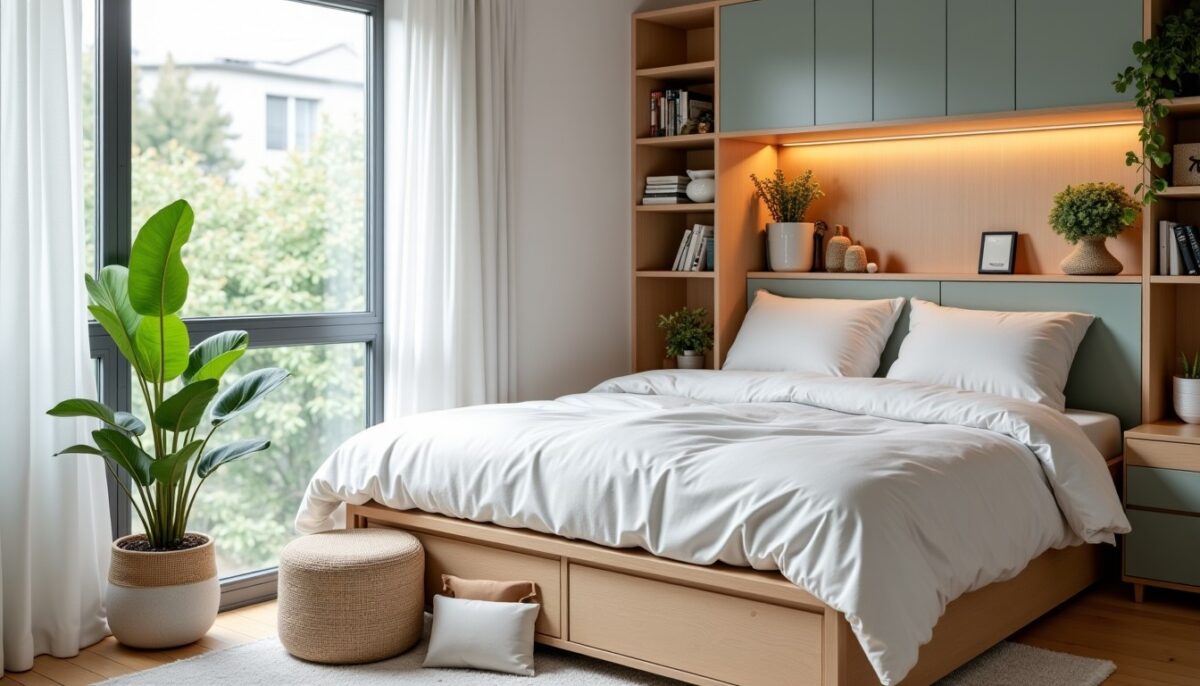 Petite chambre, grand effet : 15 astuces ingénieuses pour maximiser votre espace