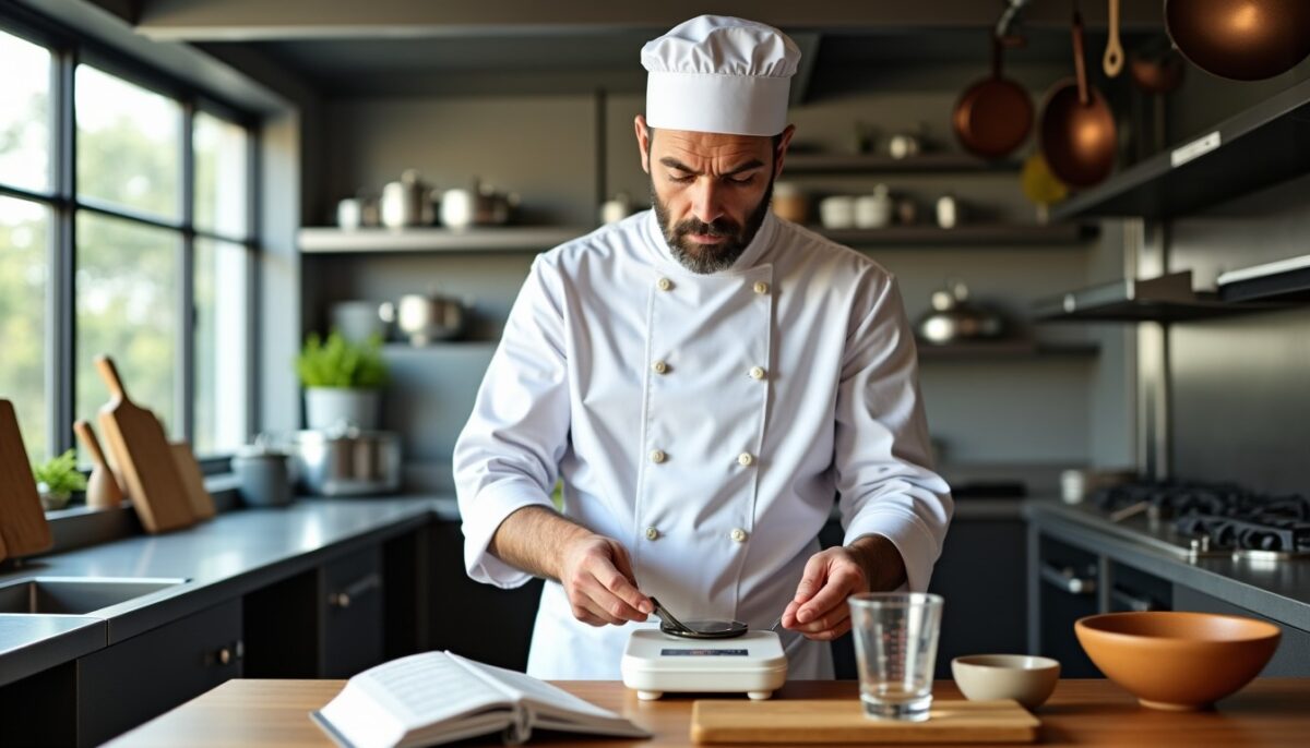 Conversion poids-volume en cuisine : astuces simples pour transformer 250 g en cl sans erreur