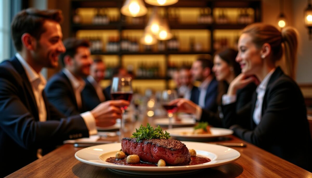 Voyage culinaire au cœur du Beef Club et de sa cave prestigieuse