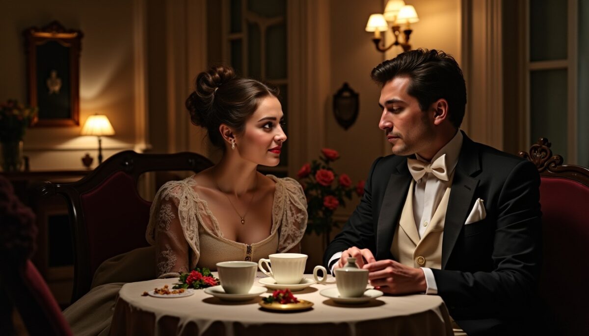 Violetta et Alfredo : comment recréer l'atmosphère chaleureuse d'un salon de thé à la maison, inspirée par l'opéra